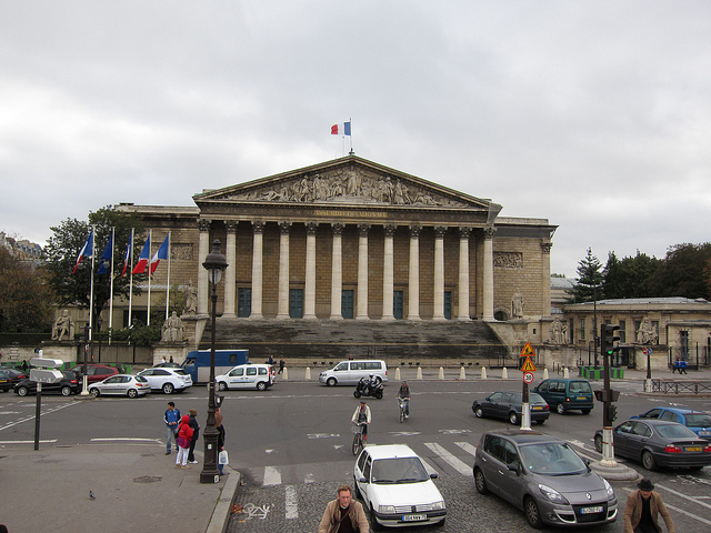 L'Assemblée nationale à Paris
